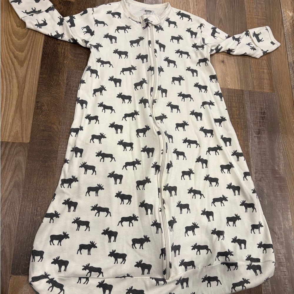 Moose Print Kids Sleep Sack